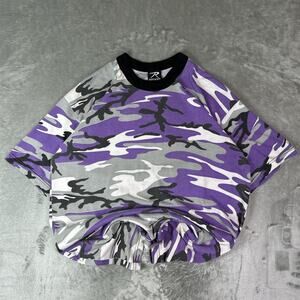 Rothco Made in USA Purple Camo T-shirt Size XL